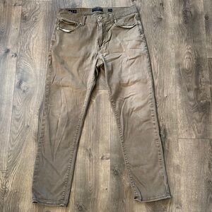 Lucky Brand Men’s 412 Athletic Slim Brown Casual Pants